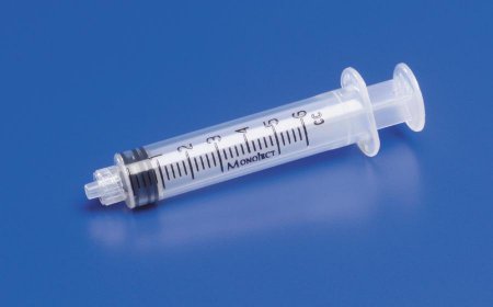 Syringe 6cc LL Tip Monoject™ 6 mL Rigid Pack Lue .. .  .  